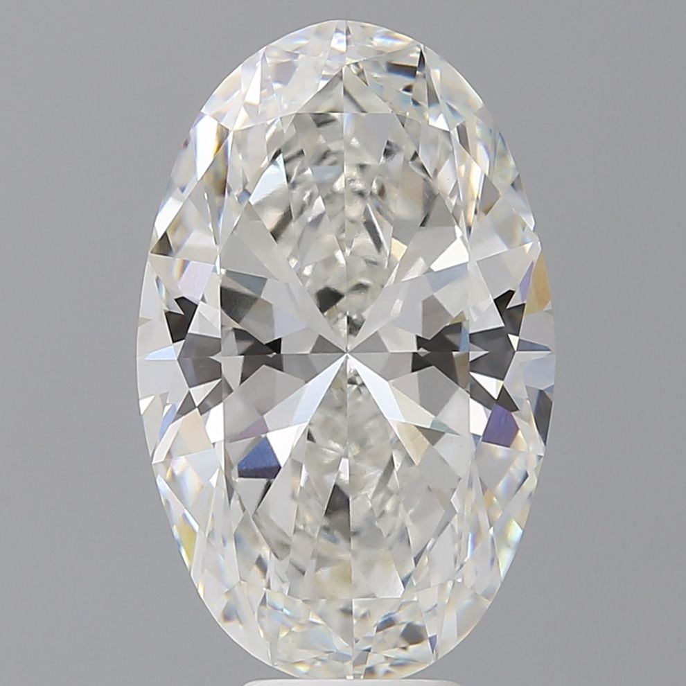 7.55 ct. oval Lab Grown Diamond front image