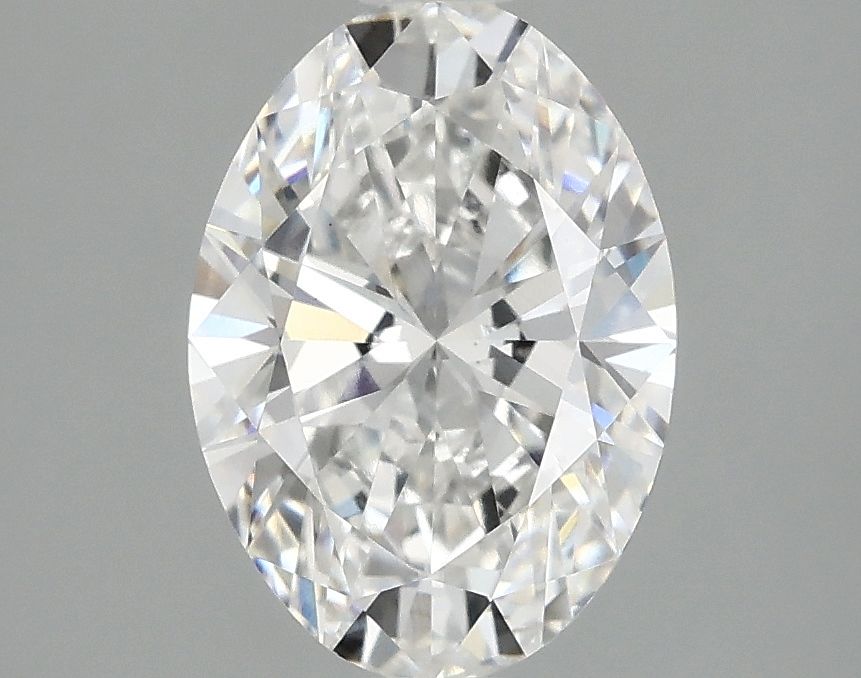 2.08 ct. oval Lab Grown Diamond front image