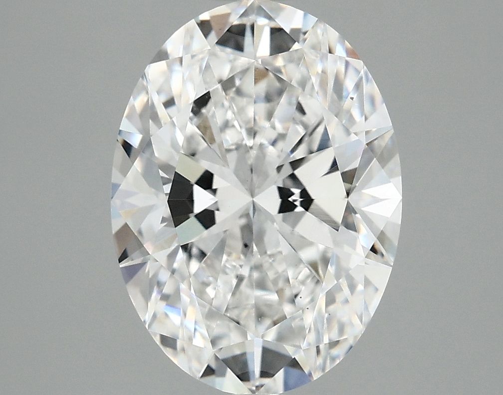 3.74 ct. oval Lab Grown Diamond front image