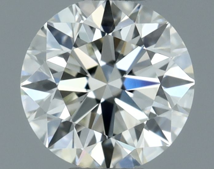 Diament okrągły, 0.4 ct, H, VVS2, szlif EX