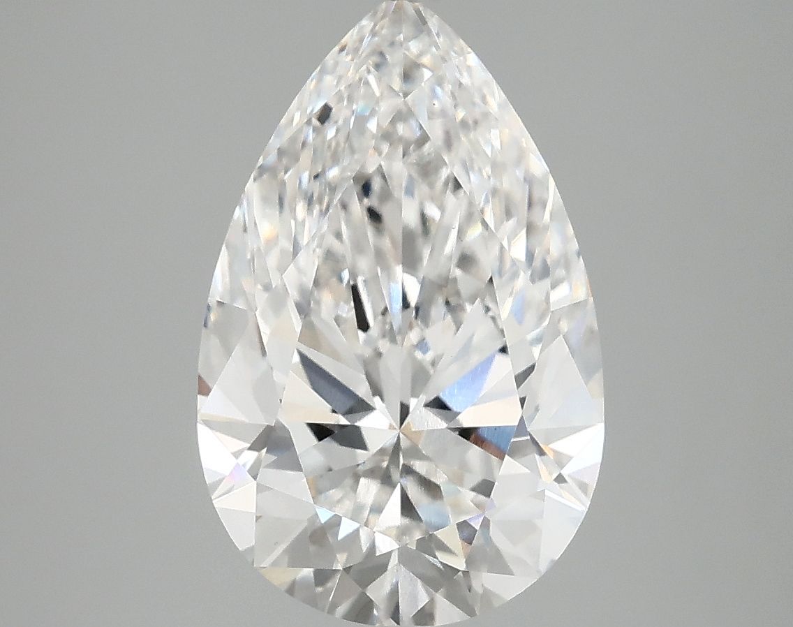 4.10 ct. pear Lab Grown Diamond front image