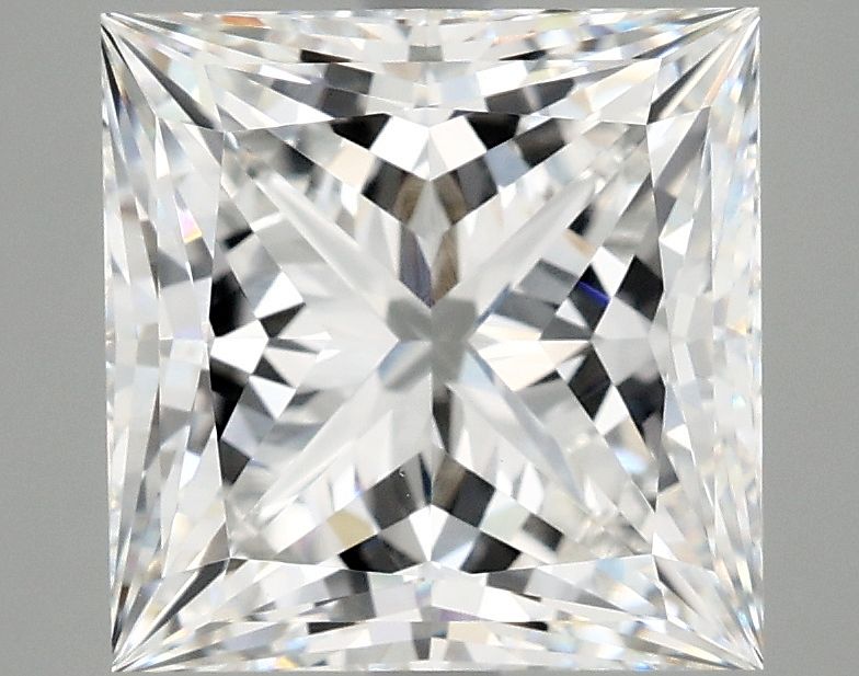4.17 ct. princess Lab Grown Diamond front image