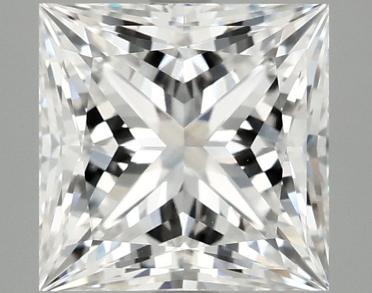 4.19 ct. princess Lab Grown Diamond front image