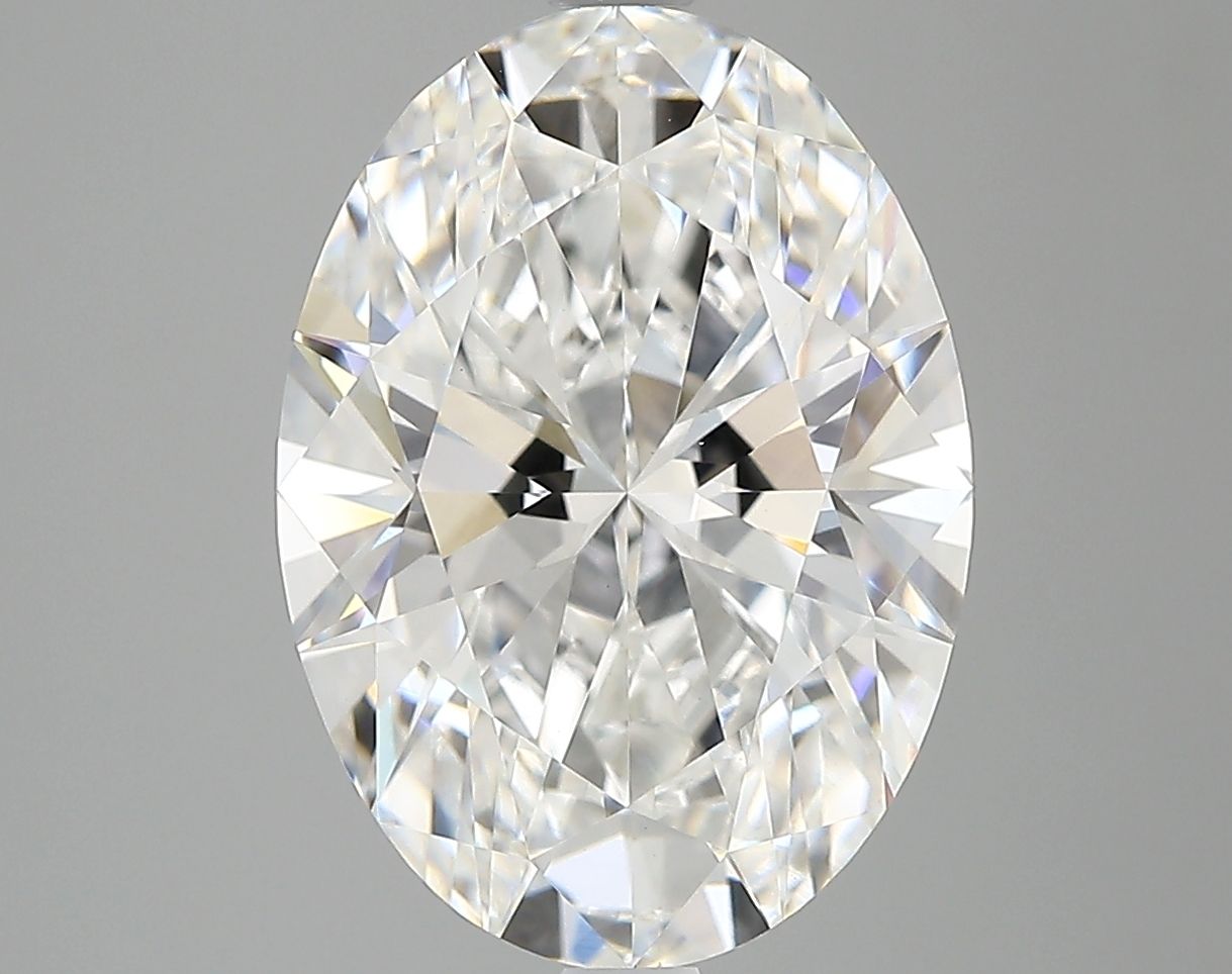 4.07 ct. oval Lab Grown Diamond front image