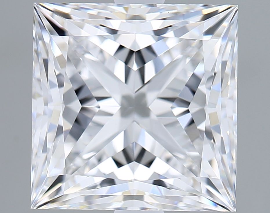 3.02 ct. princess Lab Grown Diamond front image