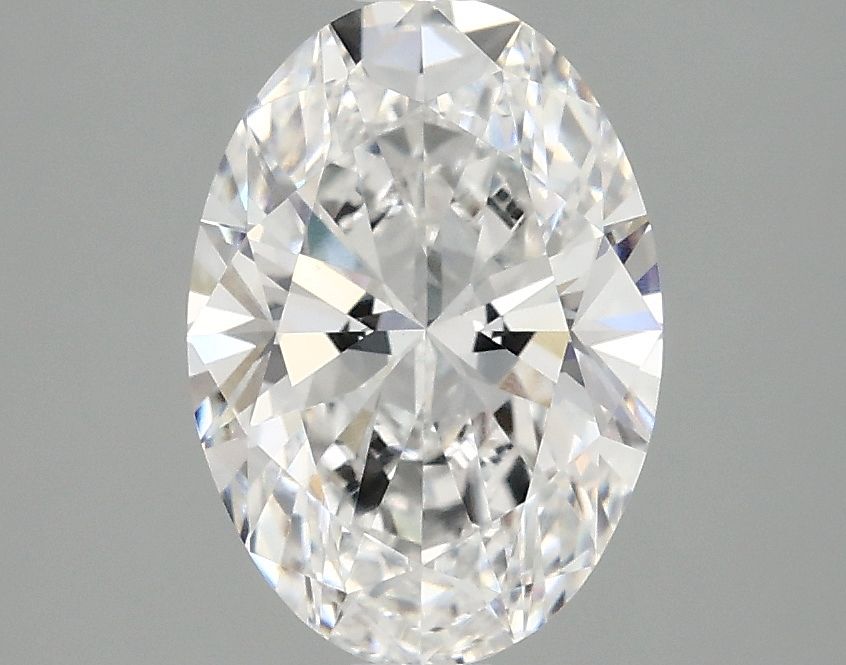 2.10 ct. oval Lab Grown Diamond front image