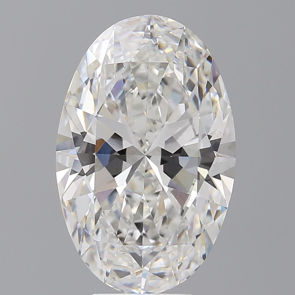 6.59 ct. oval Lab Grown Diamond front image