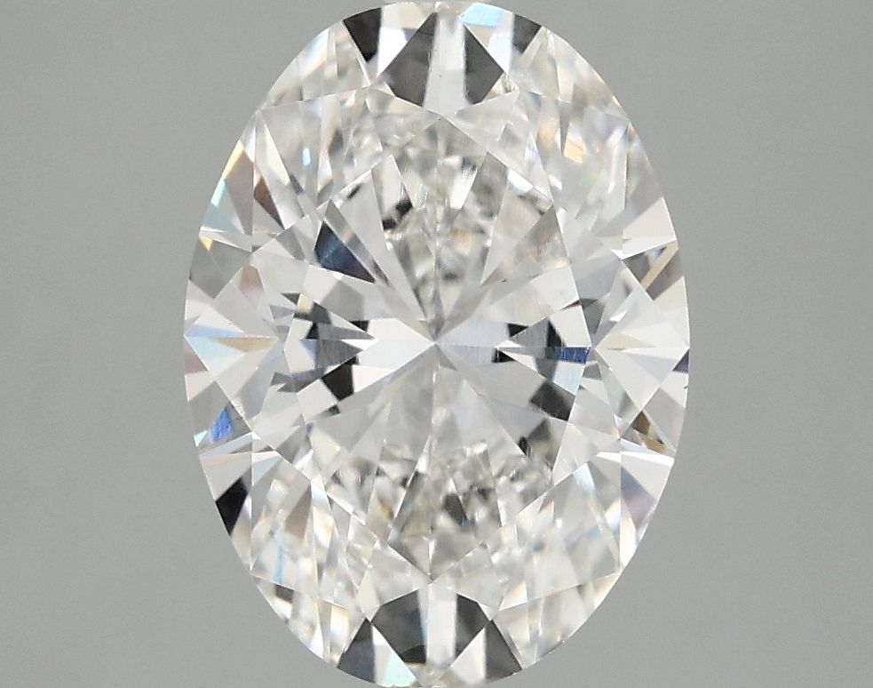 3.15 ct. oval Lab Grown Diamond front image