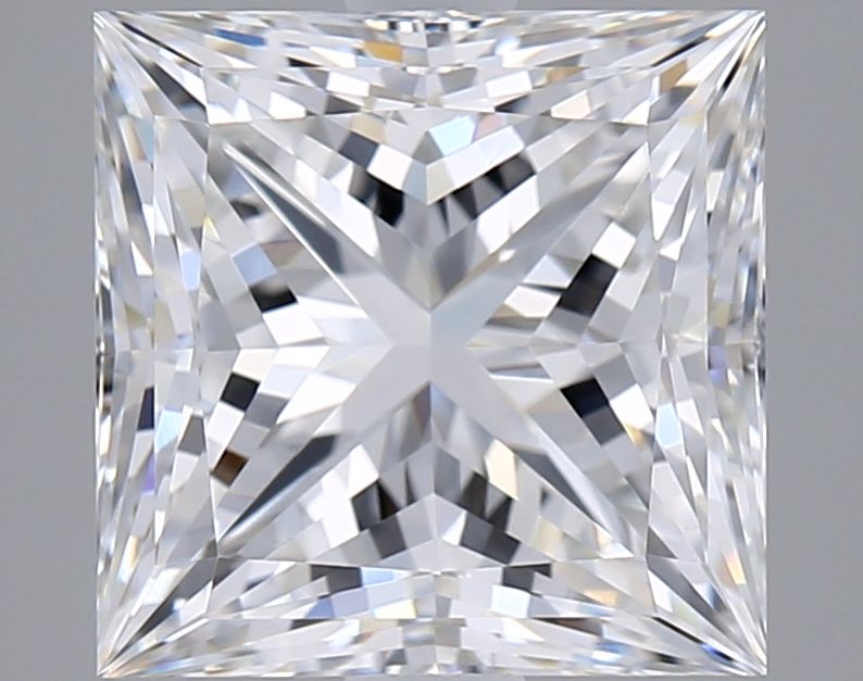 3.03 ct. princess Lab Grown Diamond front image