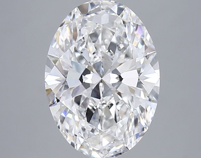 3.08 ct. oval Lab Grown Diamond front image