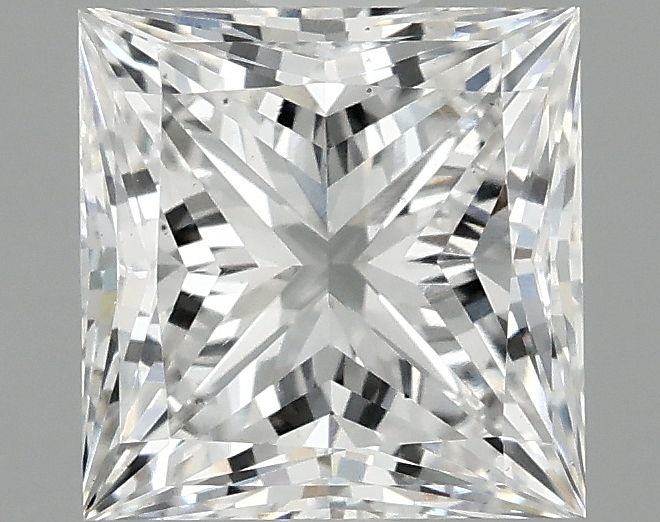 1.97 ct. princess Lab Grown Diamond front image