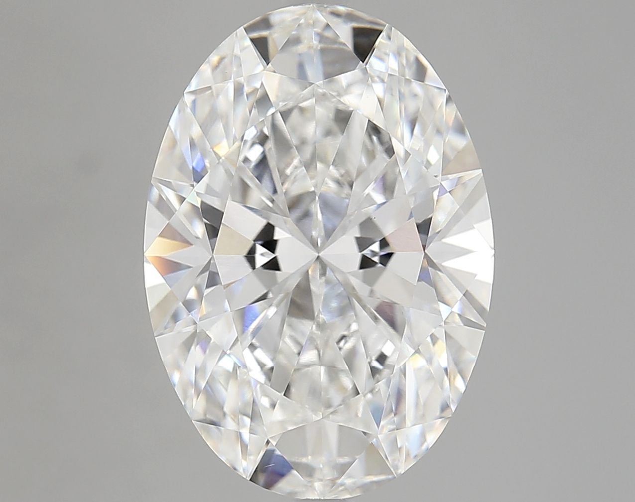 7.06 ct. oval Lab Grown Diamond front image
