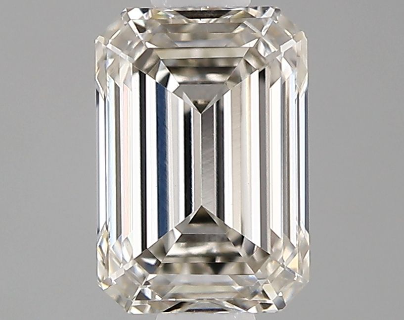 0.74 ct. emerald Lab Grown Diamond front image