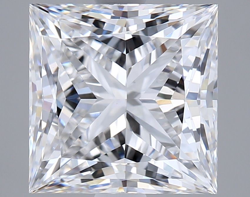 3.03 ct. princess Lab Grown Diamond front image