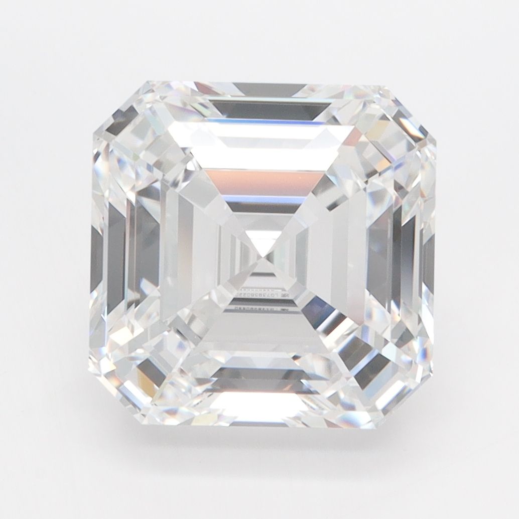 Diament LG asscher, 4.92 ct, D, IF