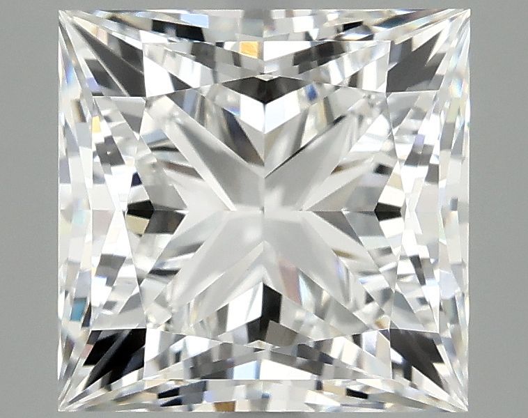 4.19 ct. princess Lab Grown Diamond front image