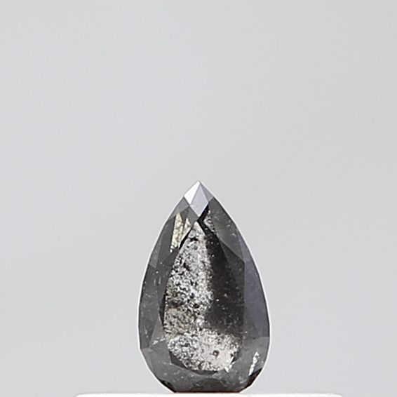 0.18 Carat Pear Diamond Salt and Pepper VS1