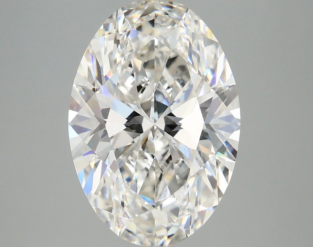 4.09 ct. oval Lab Grown Diamond front image