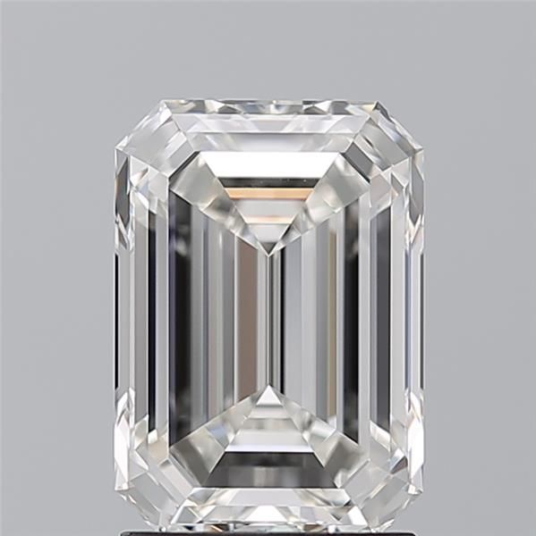 2.01 Carat H VVS1 Emerald Diamond
