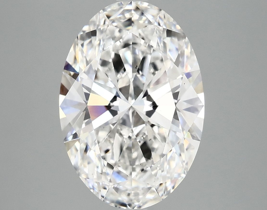 3.95 ct. oval Lab Grown Diamond front image