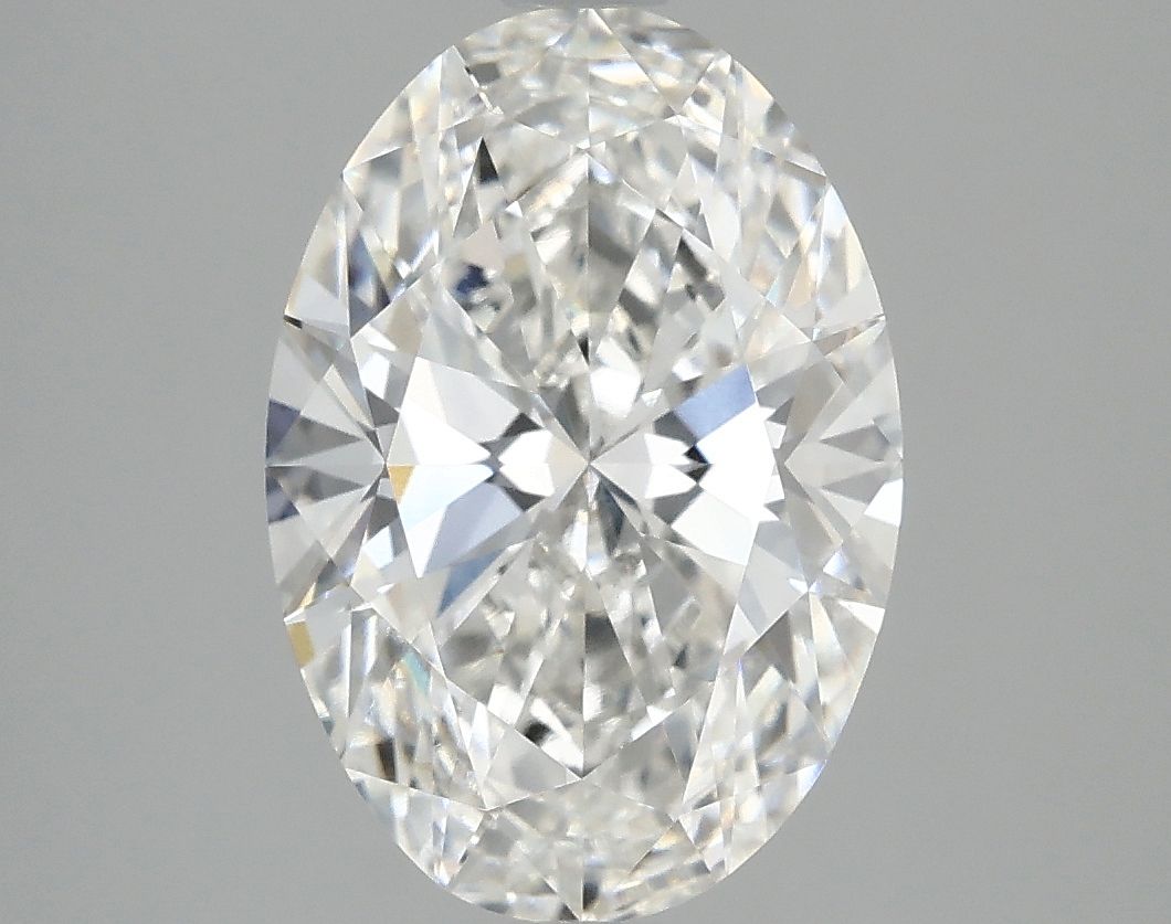 2.87 ct. oval Lab Grown Diamond front image