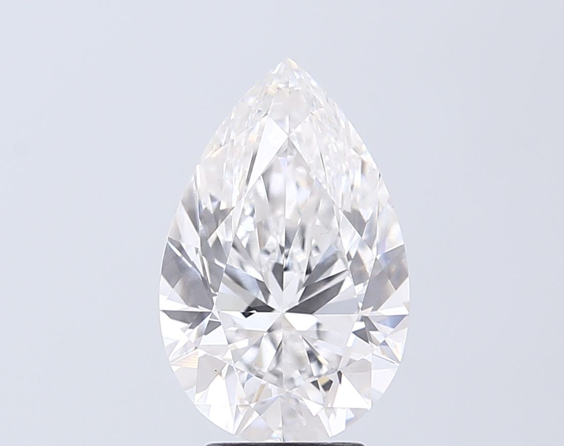 4.00 ct. pear Lab Grown Diamond front image