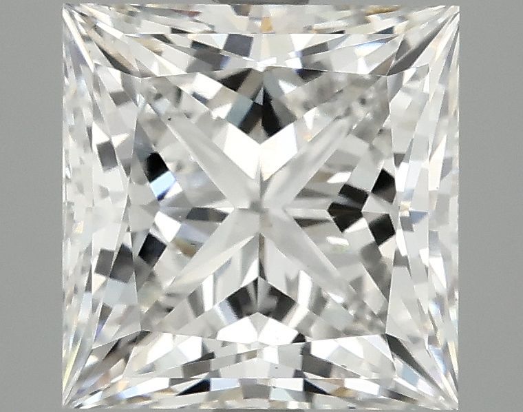 4.23 ct. princess Lab Grown Diamond front image