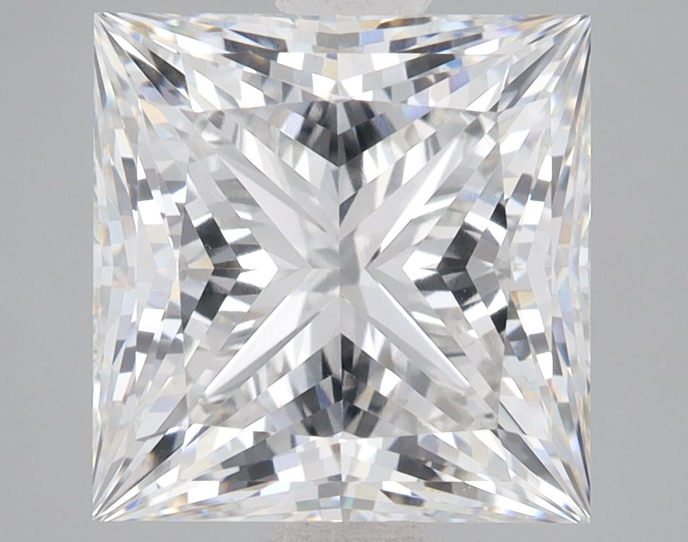 4.40 ct. princess Lab Grown Diamond front image