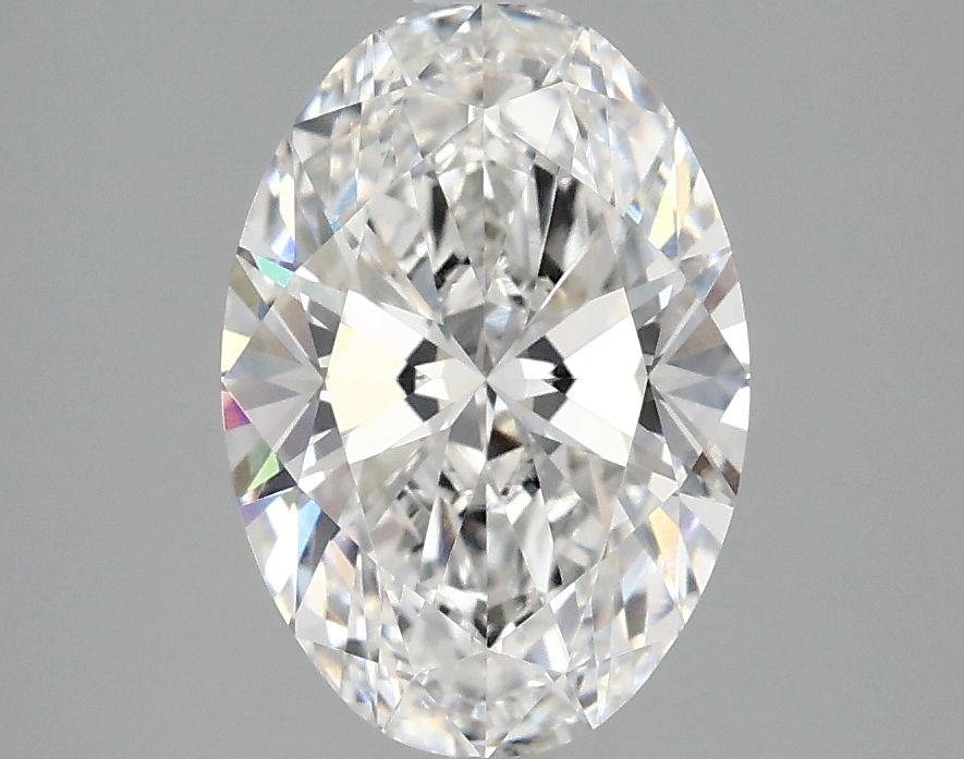 2.10 ct. oval Lab Grown Diamond front image