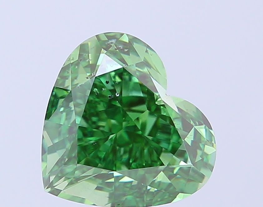 5.06 ct. heart Lab Grown Diamond front image