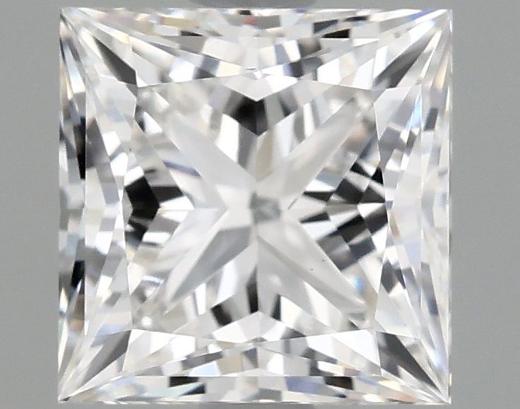 1.56 ct. princess Lab Grown Diamond front image