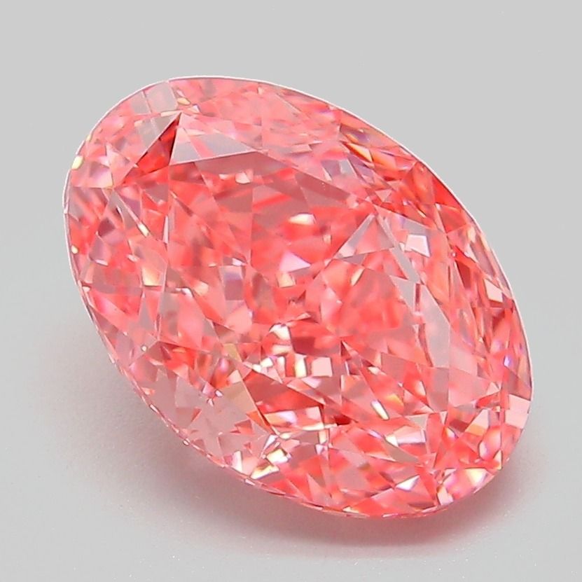 3.03 ct. oval Lab Grown Diamond front image
