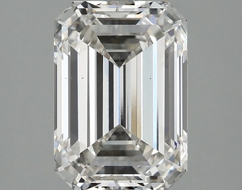 2.57 ct. emerald Lab Grown Diamond front image