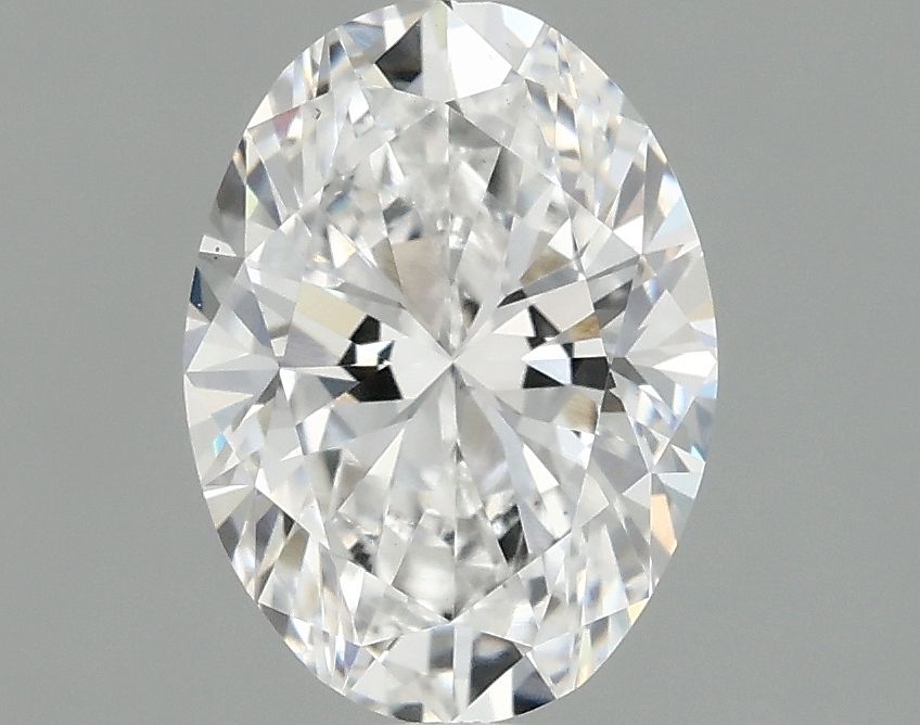 1.10 ct. oval Lab Grown Diamond front image