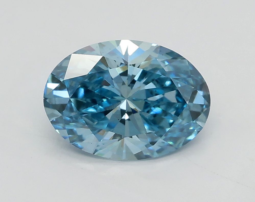 1.43 ct. oval Lab Grown Diamond front image