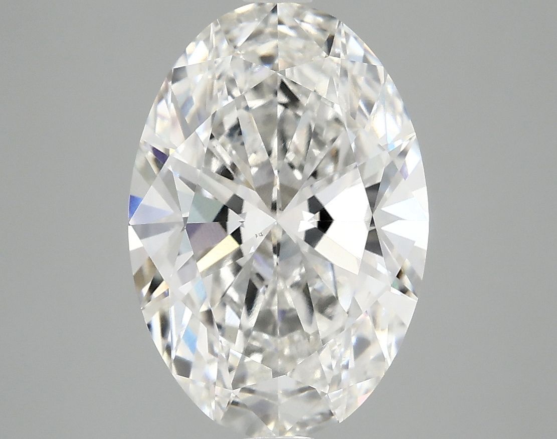 3.87 ct. oval Lab Grown Diamond front image