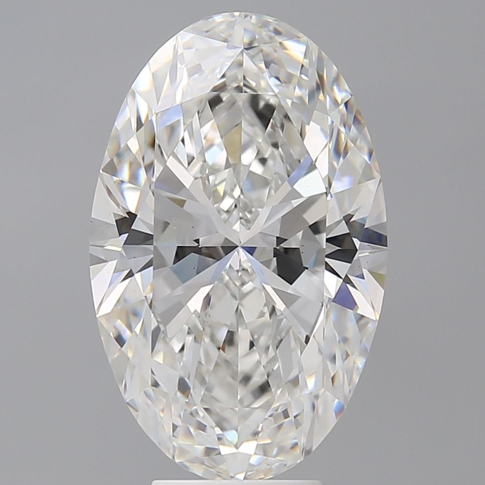 7.10 ct. oval Lab Grown Diamond front image