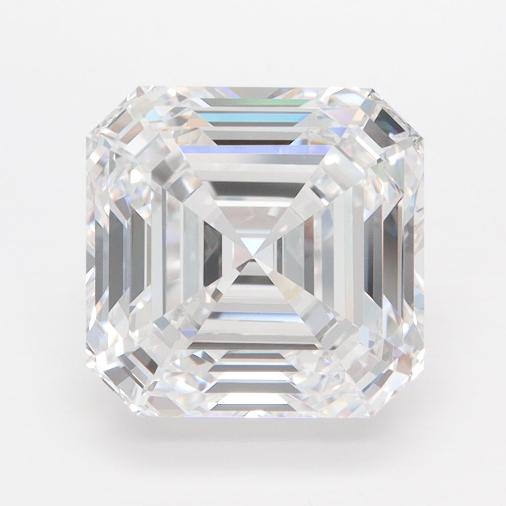 Diament LG asscher, 5 ct, E, VVS1