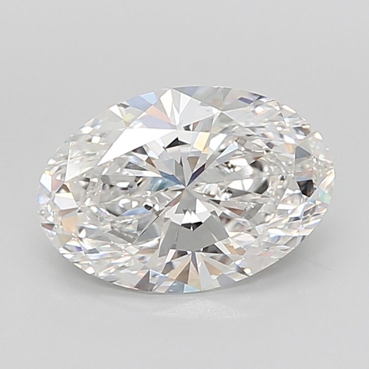 6.05 ct. oval Lab Grown Diamond front image