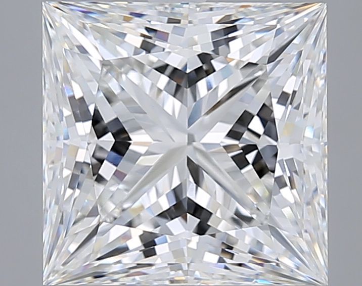 6.08 ct. princess Lab Grown Diamond front image