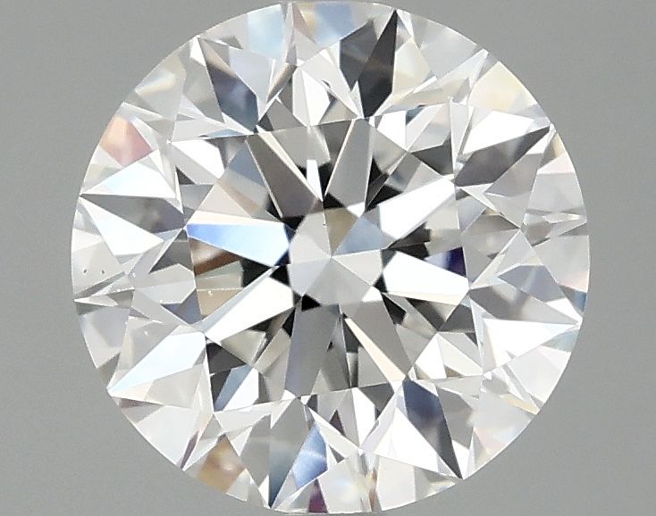 2.54 ct. round Lab Grown Diamond front image