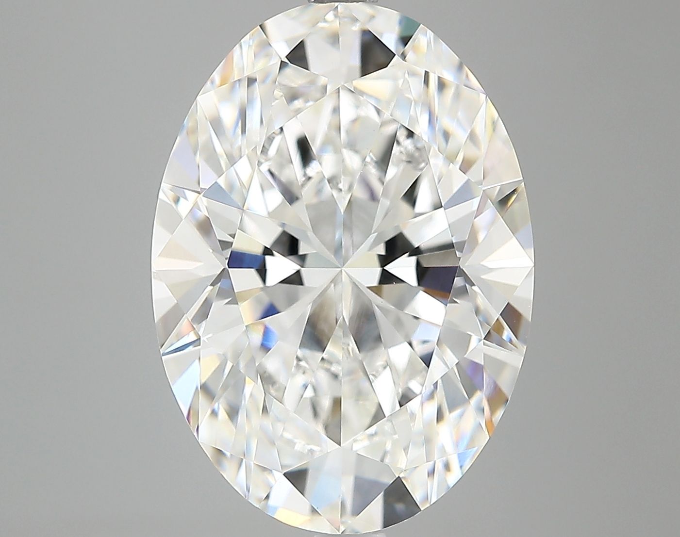 6.13 ct. oval Lab Grown Diamond front image