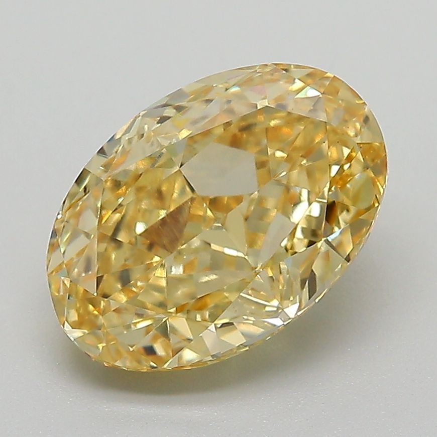 3.02 ct. oval Lab Grown Diamond front image