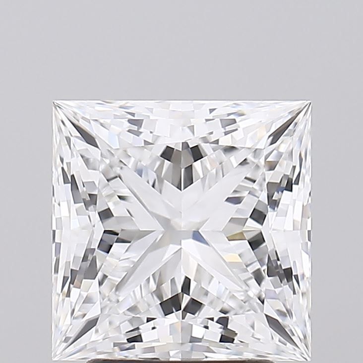 3.22 ct. princess Lab Grown Diamond front image
