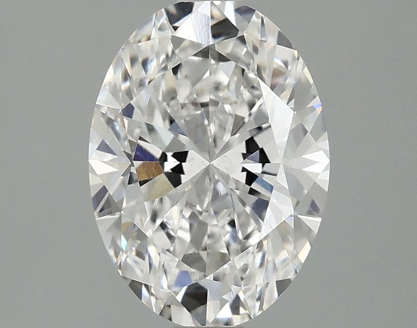 2.10 ct. oval Lab Grown Diamond front image