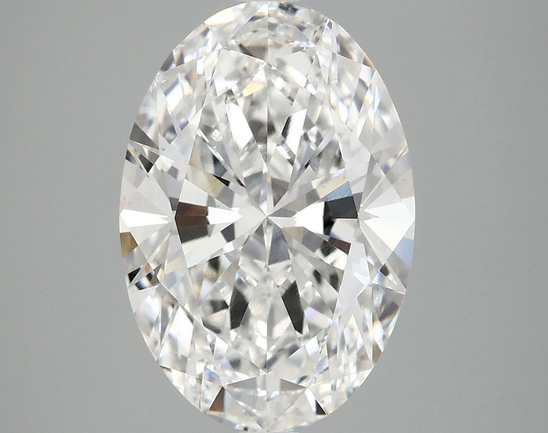 3.95 ct. oval Lab Grown Diamond front image