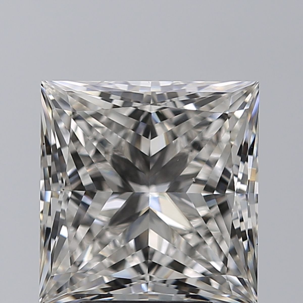 4.01 ct. princess Lab Grown Diamond front image