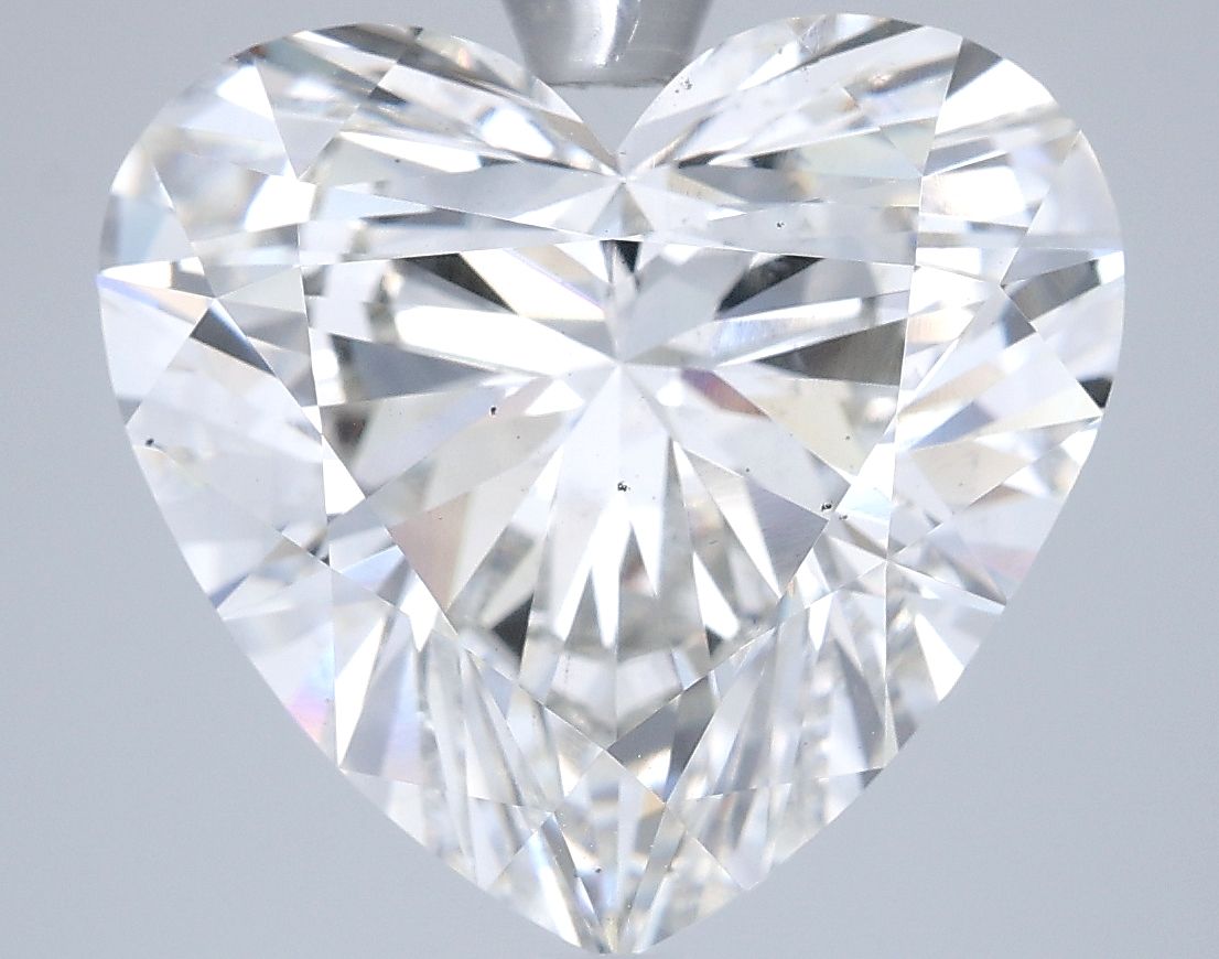 6.55 ct. heart Lab Grown Diamond front image