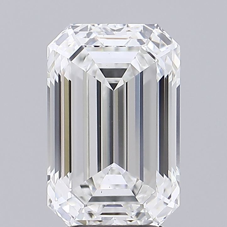 4.05 ct. emerald Lab Grown Diamond front image