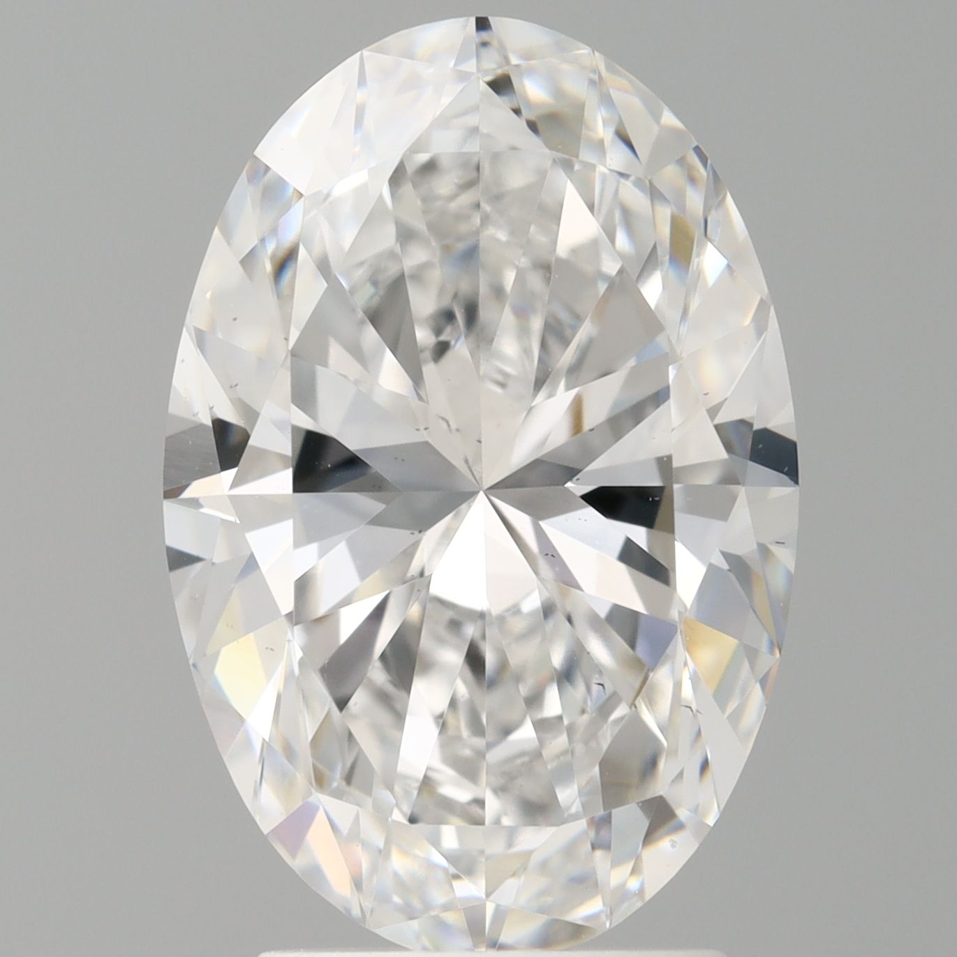 3.08 ct. oval Lab Grown Diamond front image
